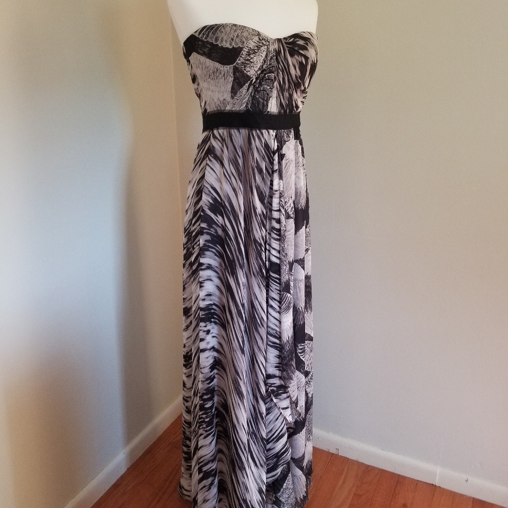 BCBG MAX AZRIA Silk evening dress